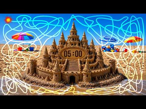 5 Minute Timer SANDCASTLE ☀️