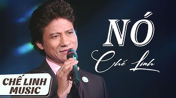 CHẾ LINH - NÓ (ANH BẰNG) | Bản đẹp 4K, âm thanh chuẩn chất lượng tốt nhất