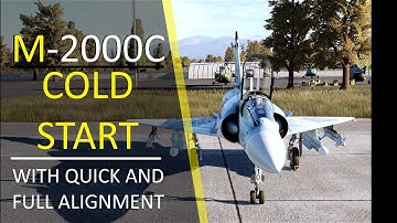 DCS M-2000C Tutorial | Cold Start | Ep2 DCS in 10 minutes or less