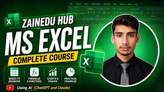 MS Excel Complete Course for Beginners | ZAINEDU HUB |