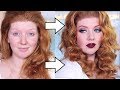Bombshell Full Face Makeup Tutorial | GLAM Transformation
