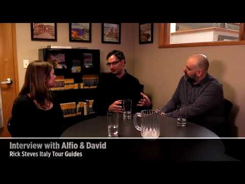 Rick Steves Italy Tour Guides Interview - Rick Steves Italy Tour Guides Interview