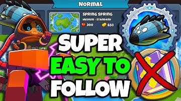 Vortex Normal Tutorial || No Monkey Knowledge, No Abilities || Spring Spring (BTD6)