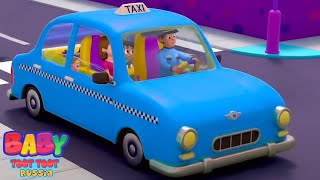 Колеса На Такси, Уличное Транспортное Средство Детей Песни И Мультфильмы Видео
