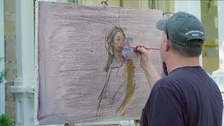 Garin Baker: Intuitive Figure Painting (High-Speed View)