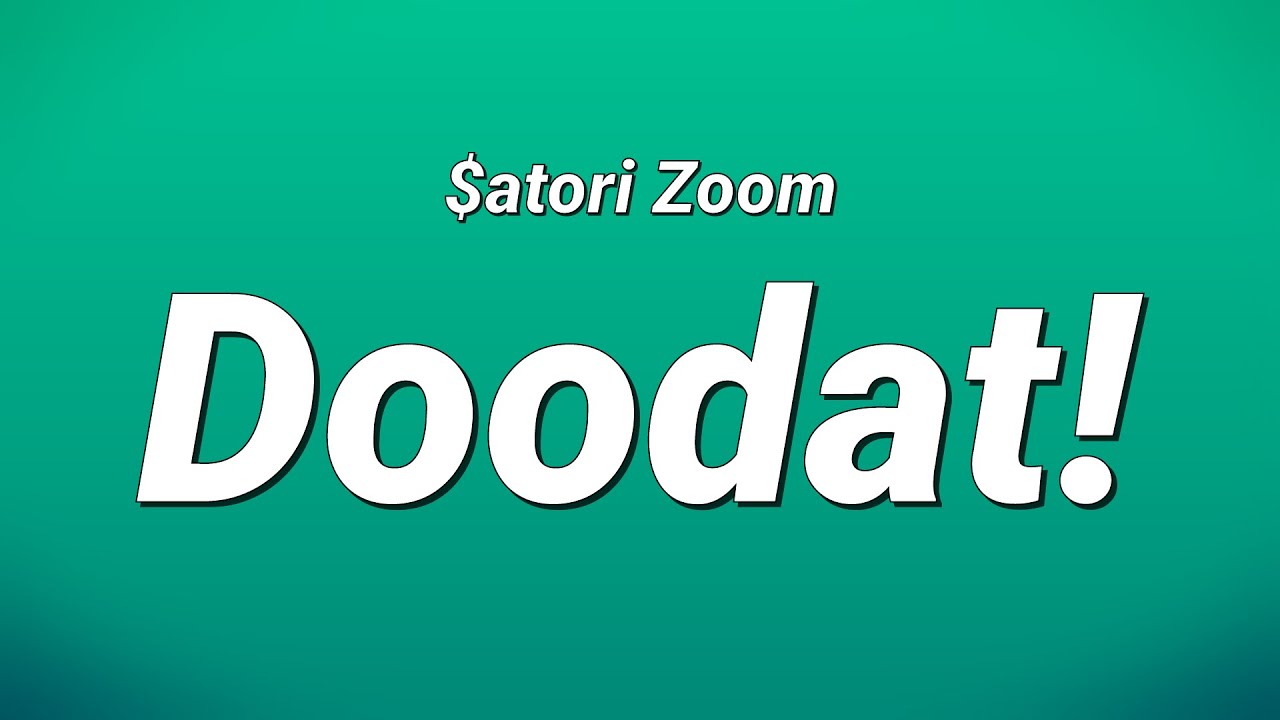 Atori Zoom Doodat Lyrics Youtube