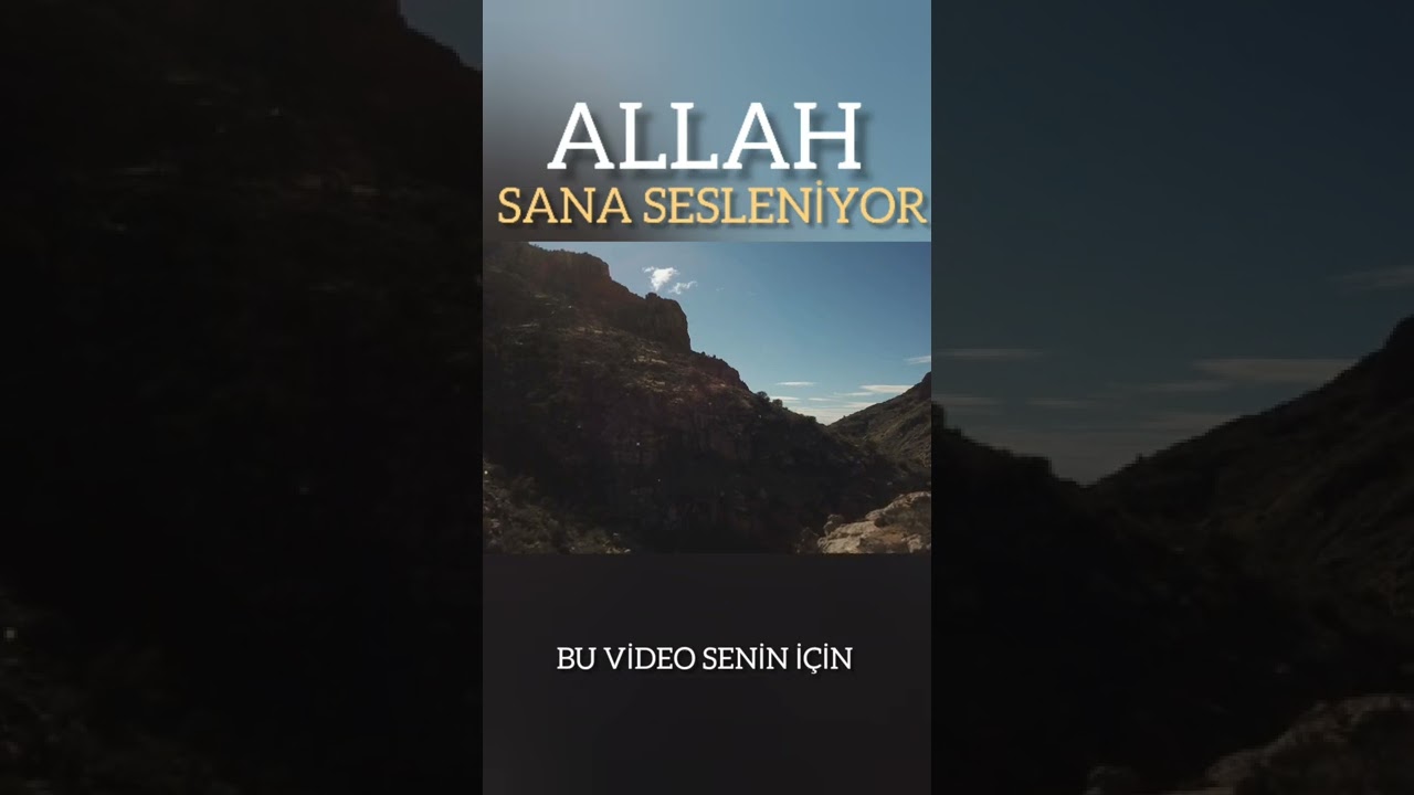 ALLAH SANA SESLENİYOR | AYET DİNLE | AYET MEALİ DİNLE! 