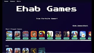 Best Unblocked Games Website on school computer!!!