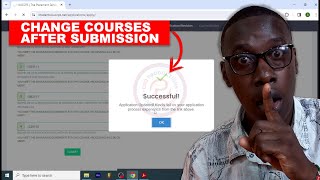 KUCCPS 2024 | YOU WANT TO CHANGE COURSE CHOICES AFTER SUBMISSION? TRY THIS! Profile