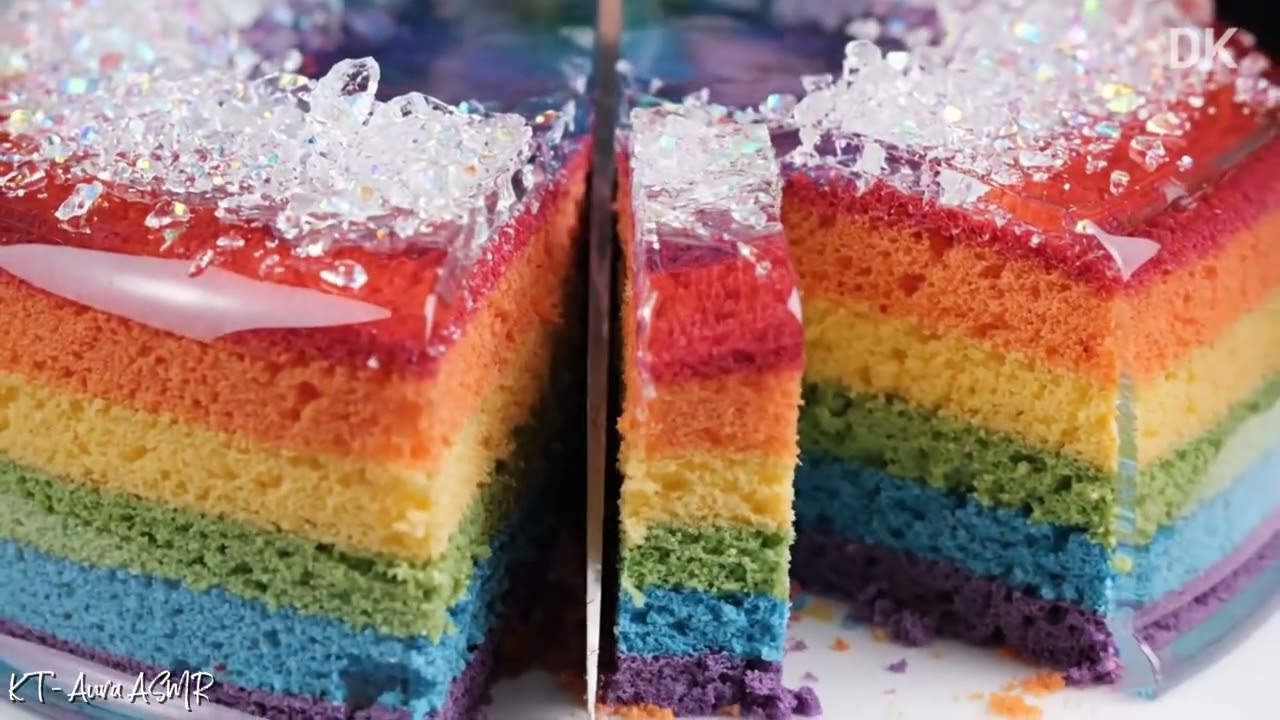 So Satisfying Cake Cutting ASMR in 4K 🍰 | Ultra Relaxing Sounds for Sleep & Stress Relief