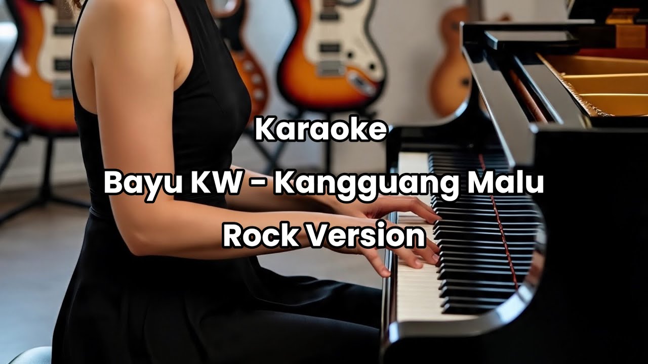 Bayu KW - Kangguang Malu Karaoke Versi Rock