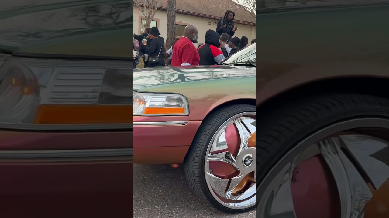 Outrageous Mercury Grand Marquis on 28” DUB Floaters