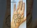 Beautiful Back Hand Mehandi Design 😍 #mehndi #henna #shots #viral #trending