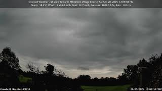 20th September - Timelapse in 2.5 minutes of Crondall Weather