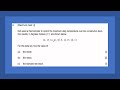 AI SL: Statistics example 4 (Mean, Mode, std dev)(Paper 1 TZ1 May 2021)