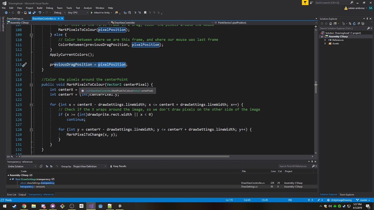 Unity Image Drawing- Code Walkthrough - YouTube