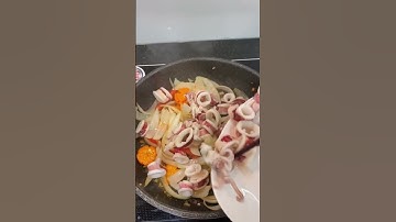 Mực xào hành tây ! Mực xào ngon