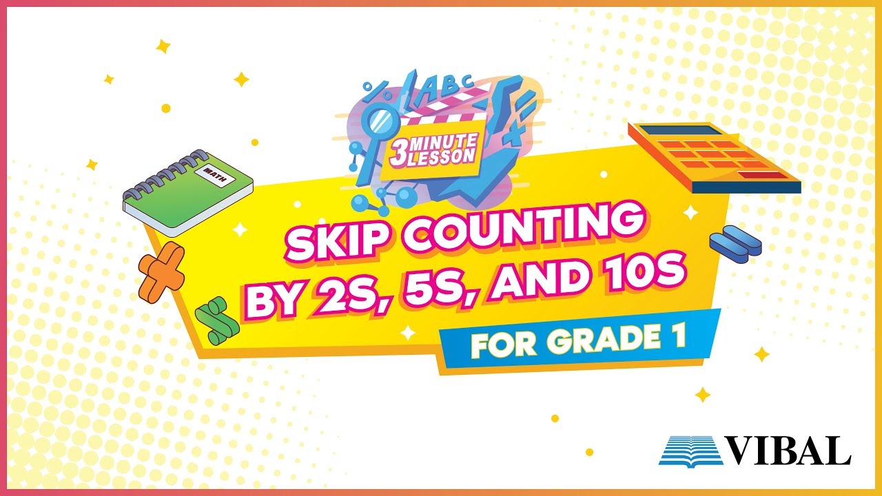 [3-MINUTE LESSON] Math: Skip Counting by 2s, 5s, and 10s - YouTube
