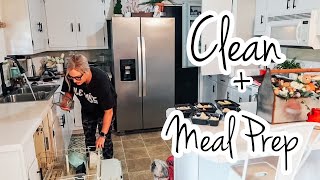 CLEAN + MEAL PREP WITH ME | QUICK AND EASY MEAL PREP IDEAS | CLEANING MOTIVATION | SPRING 2021