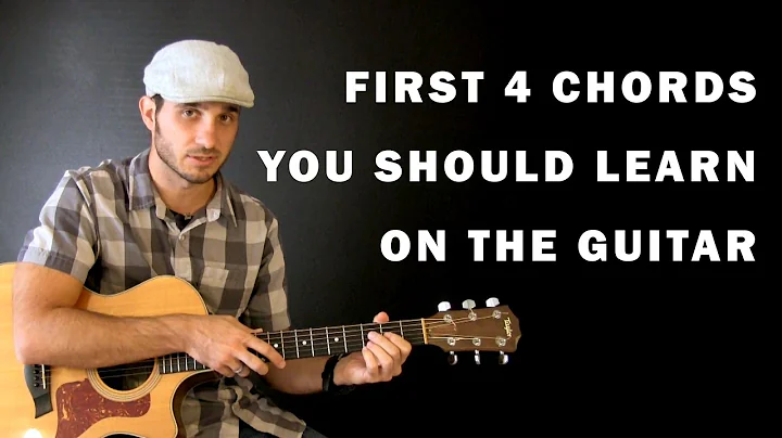 First Four Chords You Should Learn | Beginner guit...