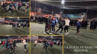 PARTIDAZO DE IGUAL A IGUAL | LA SUB 21 VS NADA DE POTRERO