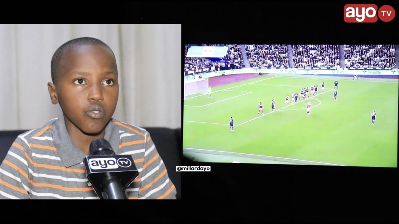 MTOTO ANAYETANGAZA MPIRA KWA KINGEREZA TABORA