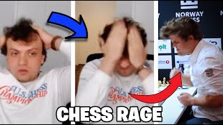 Chess Grandmasters Raging At Chess For 8 Minutes