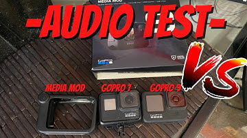Is GoPro Media Mod Worth it | GoPro 7 vs 9 vs Media Mod Audio Check