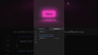 ⚡ Skewed Neon Button using HTML & CSS #button #cssbutton #animatedbutton #shorts #webdesign #coding