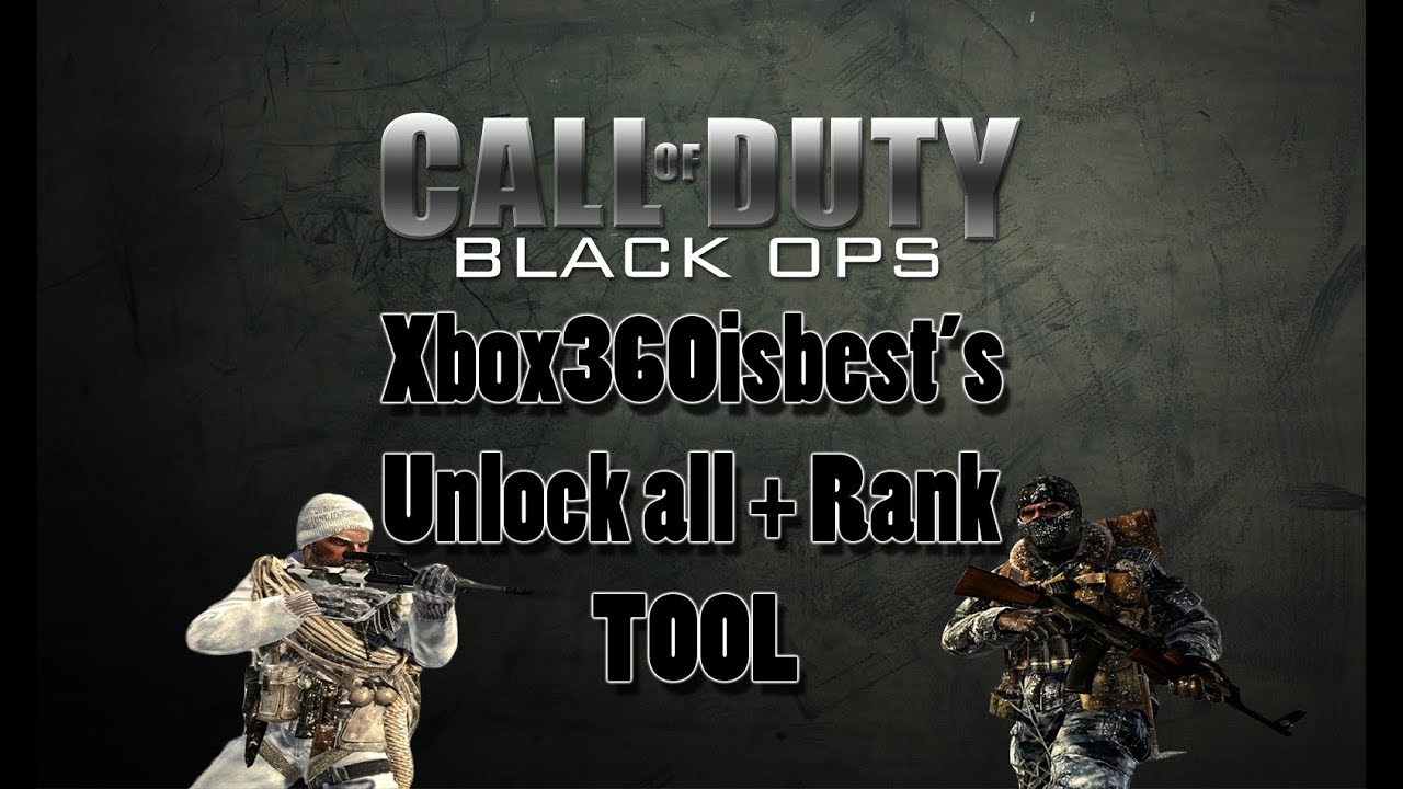 Black Ops 1 | Multiplayer Rank/Recovery Tool | Xbox360 | + Download ...