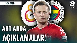 Galatasaray-Fenerbahçe Derbisine Yasin Kol Atandı, Açıklamalar Art Arda Geldi!
