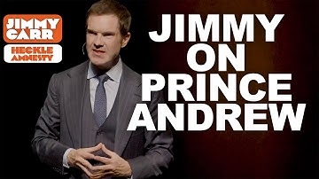 American Heckler Brings Up Prince Andrew – Jimmy Carr Doesn’t Hold Back