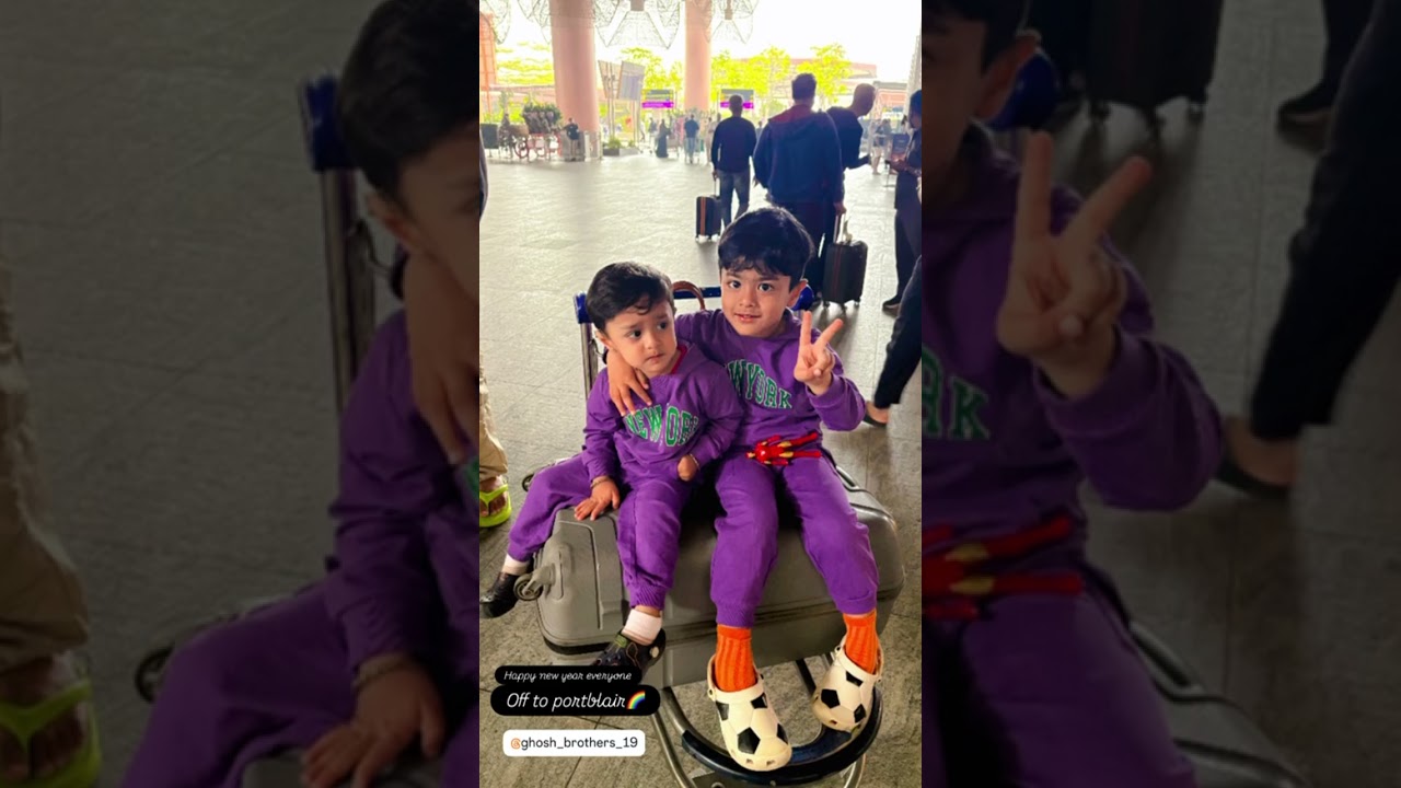 Baba Shivansh ka happy New Year trips Andaman Nicobar 🥰🧿