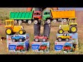 Die model a unboxing | TATA Dump Truck, Racing Monster Bike, The Big HMT Tractor, Swaraj, John Deere
