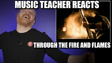 Music Teacher Reacts: DRAGONFORCE - Through The Fire and Flames