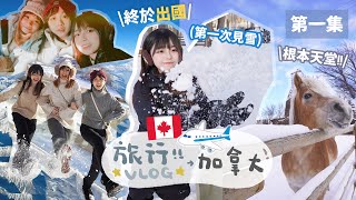 ▸ 加拿大🇨🇦旅行6天團♡冰天雪地的體驗⛄️地球的另一邊🌍終於到我起飛啦! \出發/「第一集 」TRAVEL VLOG 🍙| 肥蛙 mandies kwok @candywawa