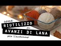 Come RIUTILIZZO GLI AVANZI DI LANA per L'AUTUNNO/3 semplici DECORAZIONI AUTUNNALI per la tua CASA