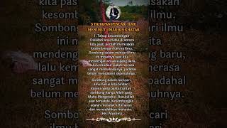 3 Tahapan Pencari Ilmu Menurut Umar Bin Khatab Bagian 1