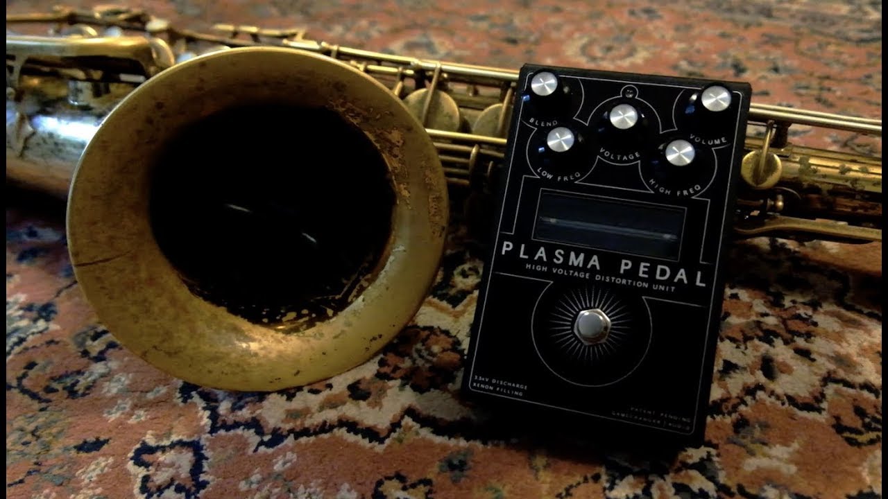 Plasma Pedal with Saxophone