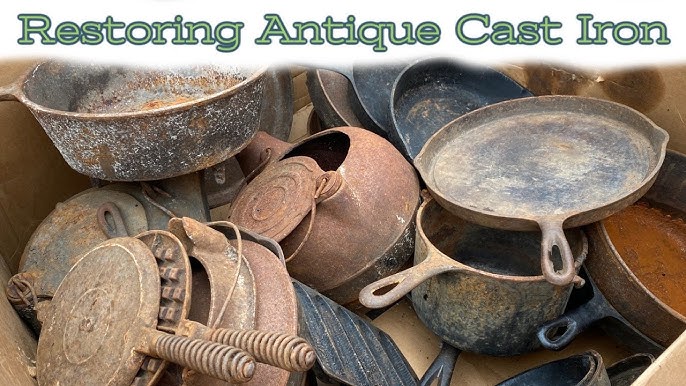 How to restore neglected cast-iron pans – BBQ-Heroes