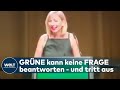 Saarland grnenbundestagskandidatin gaydukova kann keine frage beantworten  und verlsst partei