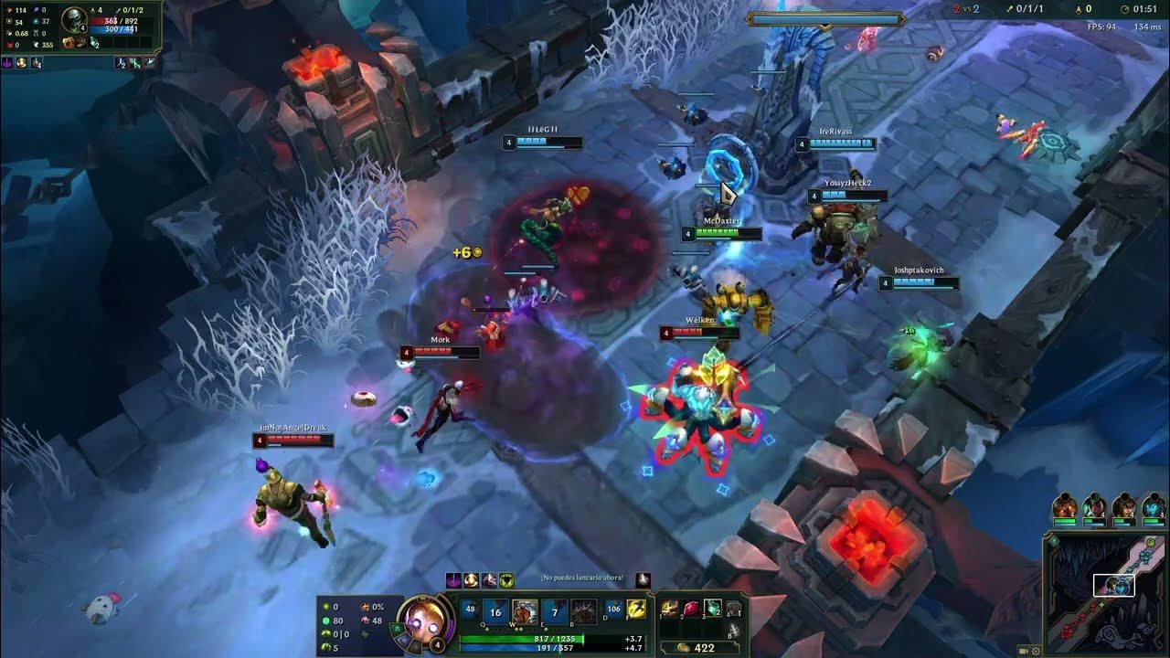 League of Legends®: ARAM - Temporada 12.1 - Blitzcrank y el COMBO Flash+R 