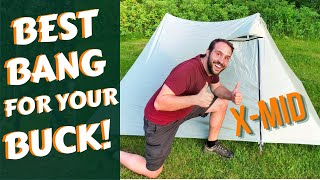 BEST Budget Beginner ULTRALIGHT TENT! X Mid Review