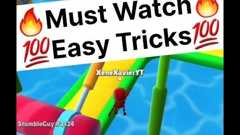 Stumble Guys 🔥Super slide Pro Tips & Shortcuts🔥🎵 NEFFEX - Crown 👑 🎵