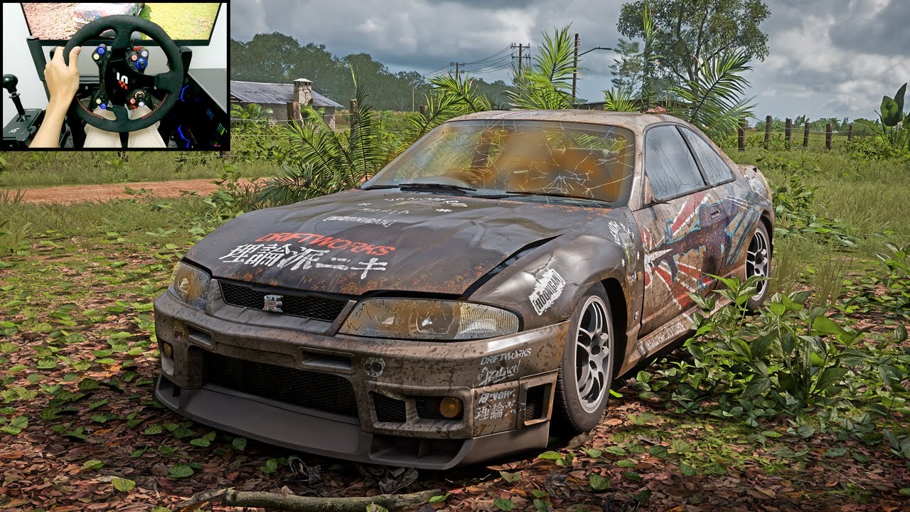 Rebuilding Nissan Skyline R33 GTR 1160HP - Forza Horizon 5 | Simagic Alpha Ultimate