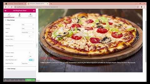 Blog Slider Elementor Widget. WordPress Elementor Addons. Elementor Bootstrap Components.
