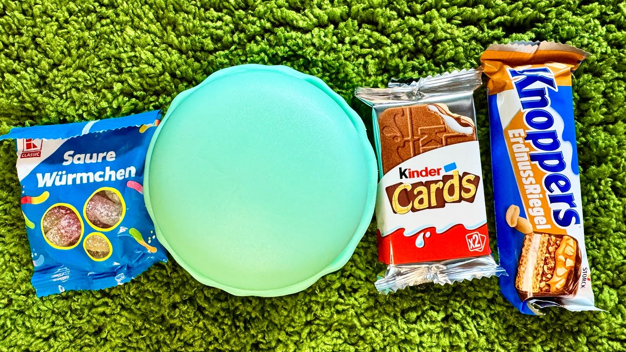 😍❤️ KINDER Funny Candy ASMR | Satisfying Candy