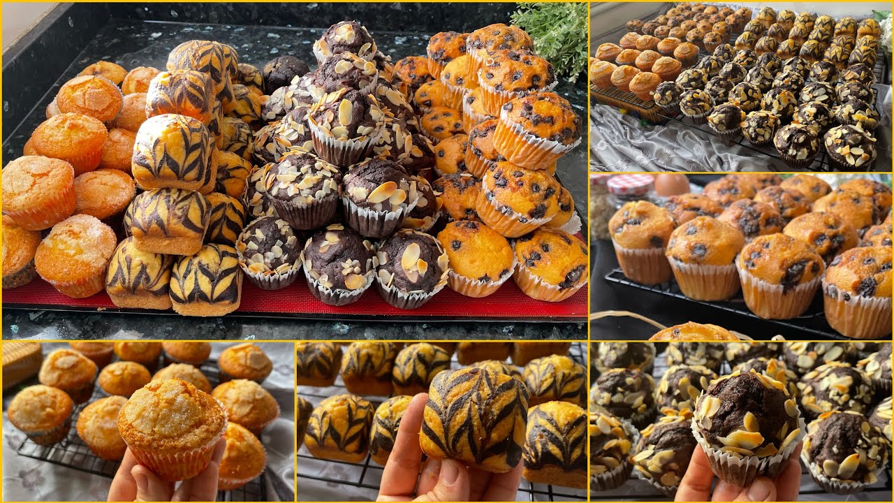 هانا يالالة للدخول المدرسي🧑‍🏫 مشروع كاب كيك المخابز👌اقتصاد4انواع مختلفة غيحماقو ع الوليدات والكليان