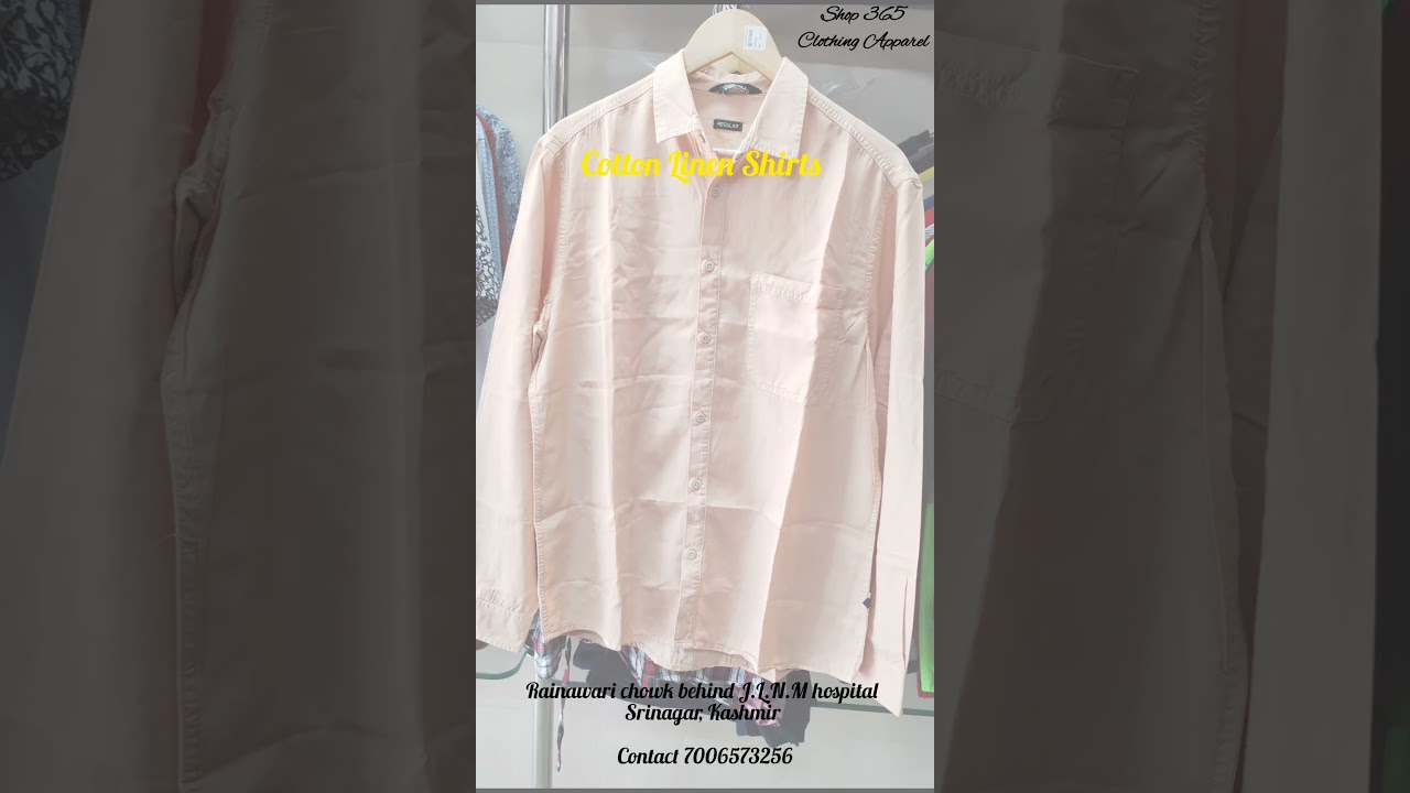 Cotton Linen Shirts || Surplus Article || 💯% Durable product || Shop 365 clothing Apparel