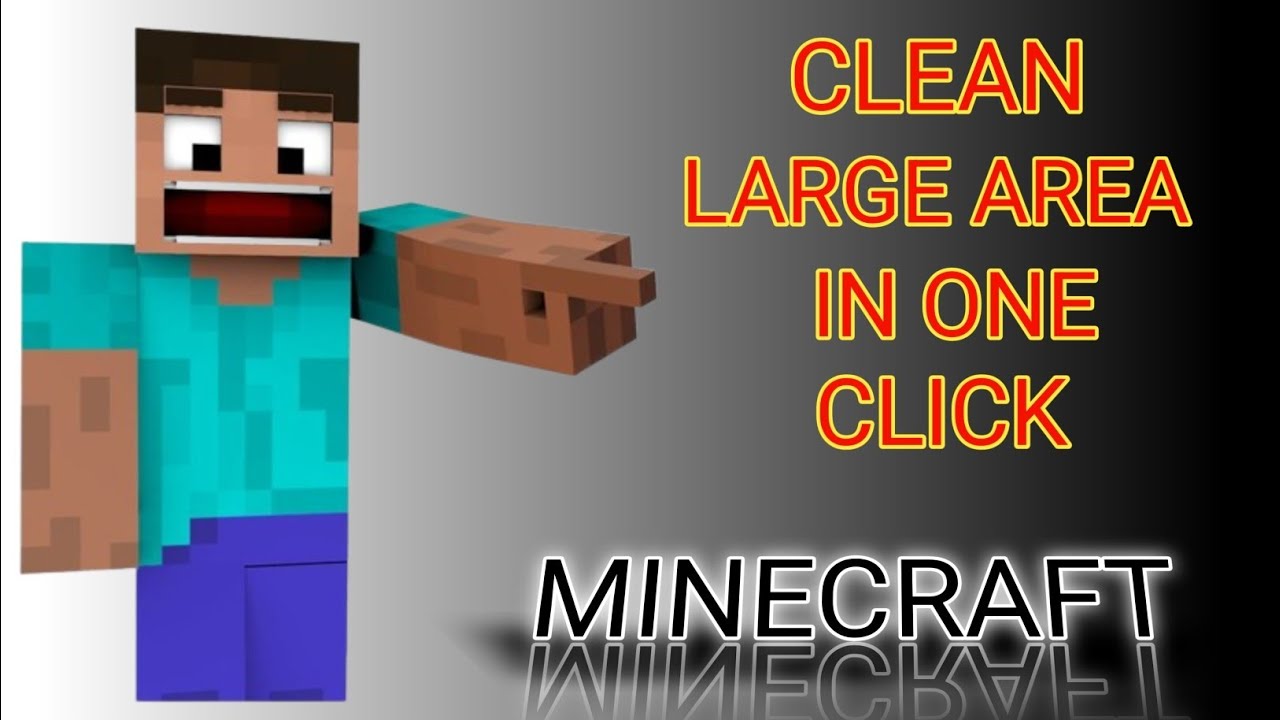 How To Break More Than One Block At A Time In Minecraft ? Minecraft Ma Ak Bar Jada Block Kasa Tora ?